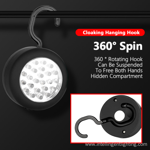 24 LED Work Lamp Outdoor Hanging Hook Magnetic